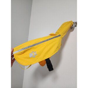Top Paw bright yellow raincoat